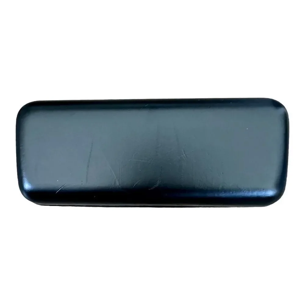 DVF Diane Von Furstenberg Black Sunglasses Eyeless Hard Case Logo Solid